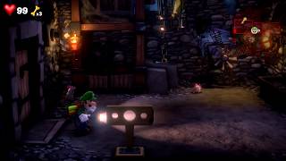 How To The Get The Gem In 6F Dungeon, Cage Lift Room Luigis Mansion 3