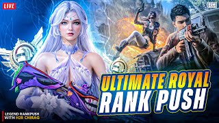 Ultimate Royale Live Rank Push 🔥 90 FPS | BGMI