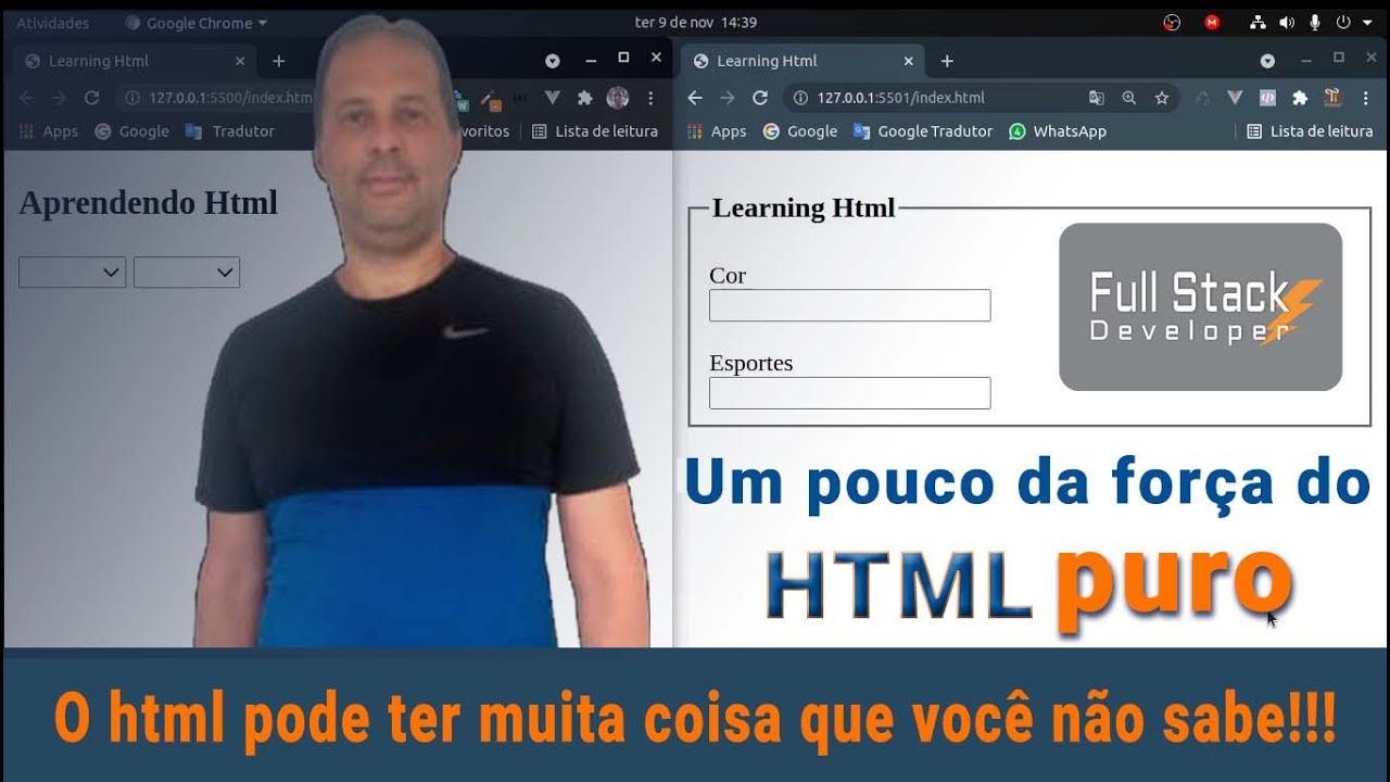 Html Puro - Alguns detalhes que talvez você não conheça de html! - YouTube