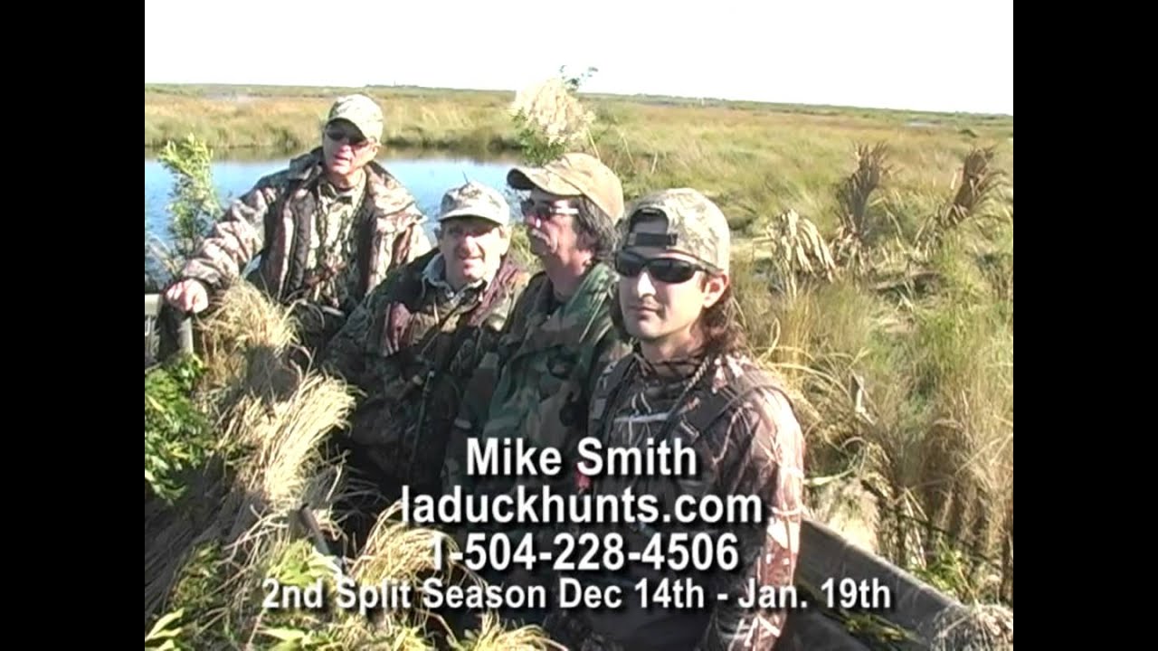 Ascension Outdoors presents duck hunting in Delacroix and fishing in