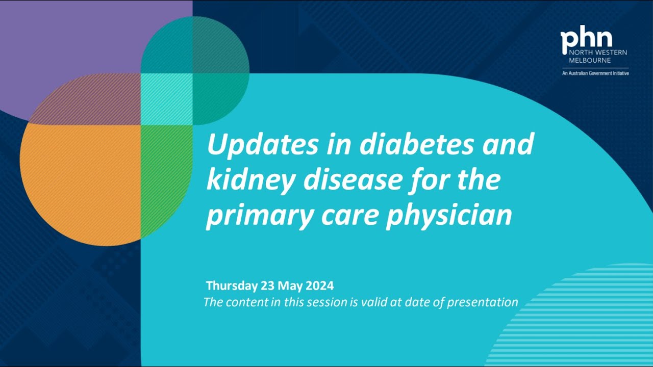 Updates in diabetes and kidney disease for the primary care physician