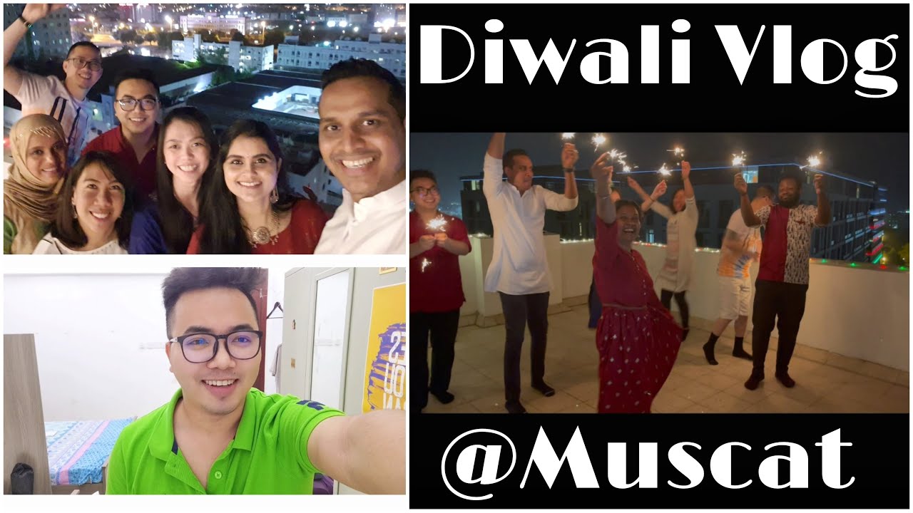 Diwali Vlog| Diwali celebration at Muscat 