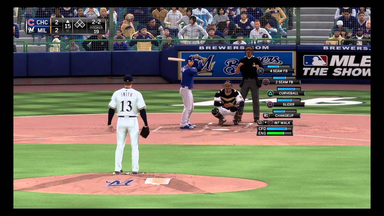 MLB® 15 The Show Franchise Mode Brewers vs. Cubs