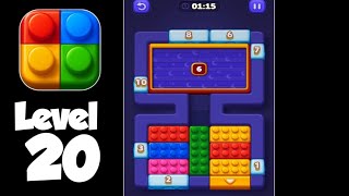 Block Out level 20 Walkthrough Solution