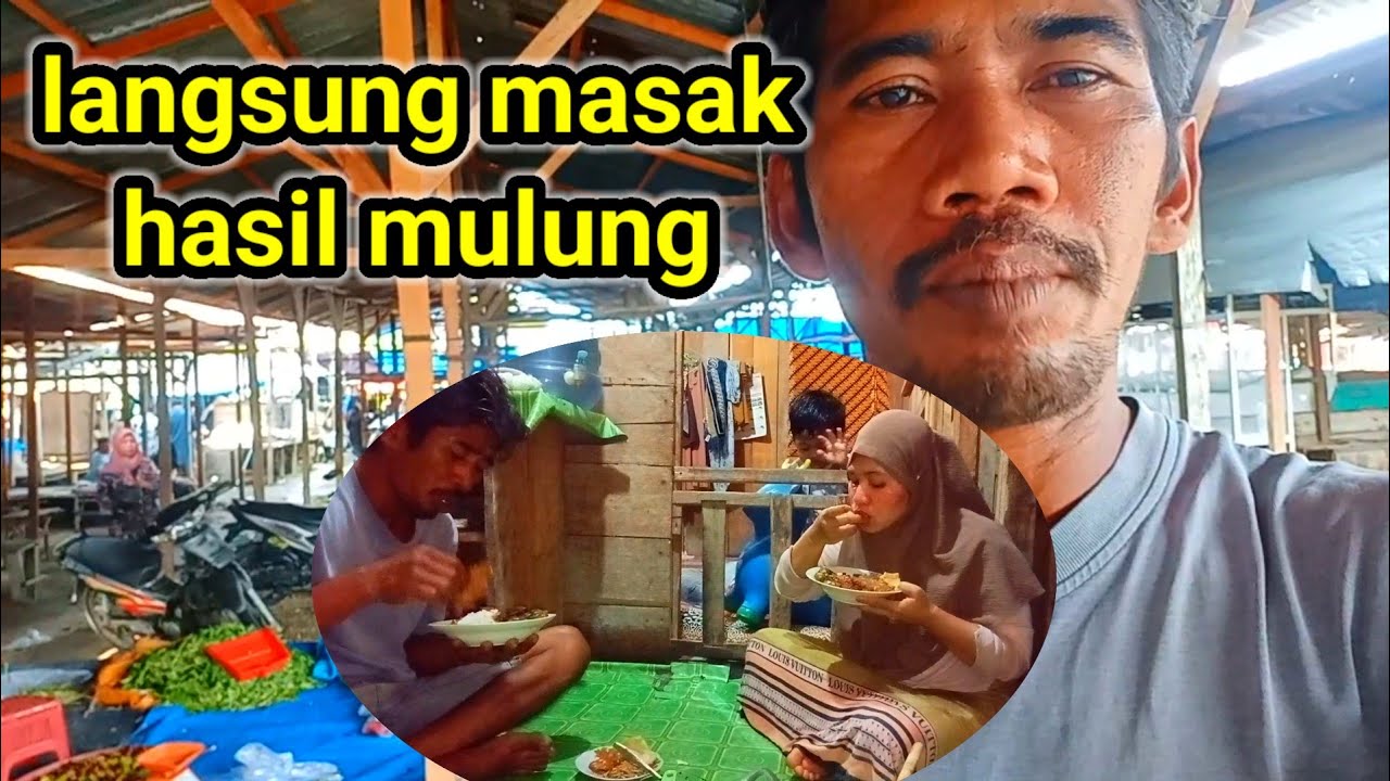 langsung masak hasil mulung