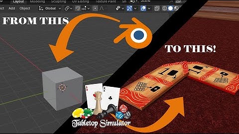 TUTORIAL: How to QUICKLY and EASILY make a Custom Token/3D model in Blender for Tabletop Simulator