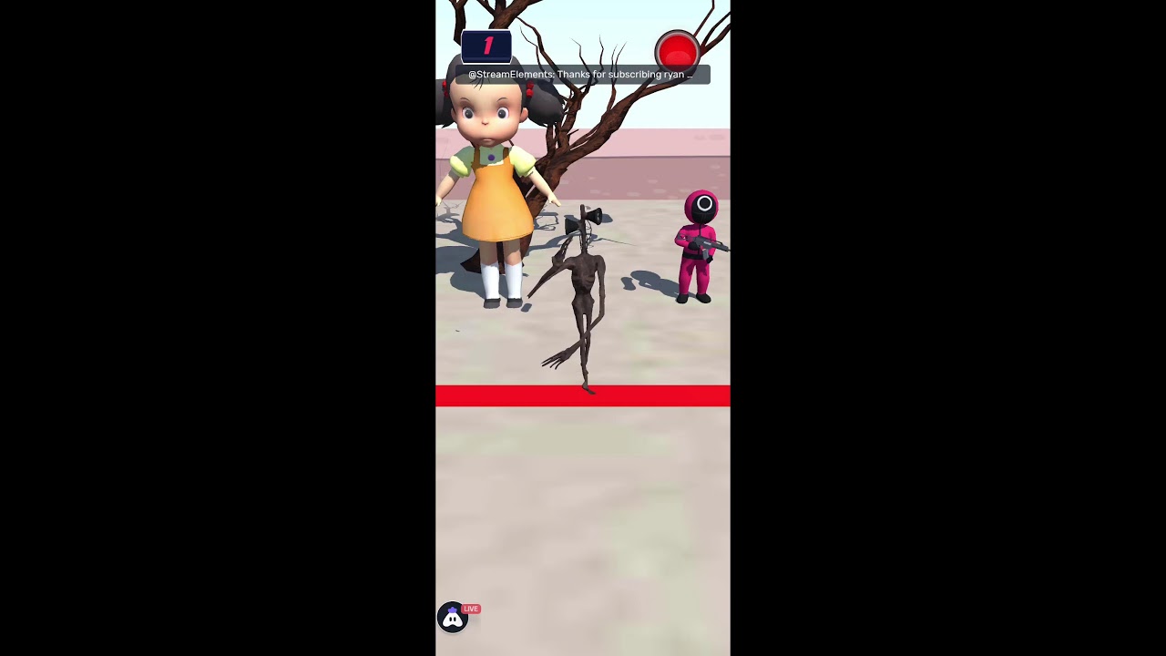 😱 Squid Game Live 🥵 Don't Move Or Die Gameplay 💯🔥