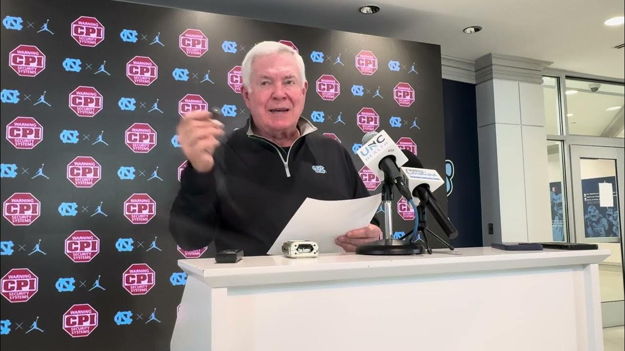 Video: Mack Brown Monday Pre-FSU Press Conference