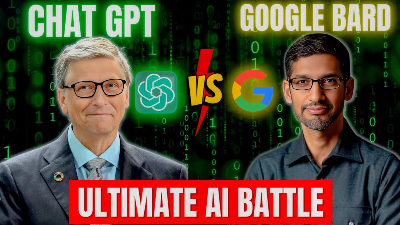 Chat GPT और Google Bard में से कौन है Best। Unlimited AI Battle । deep ...