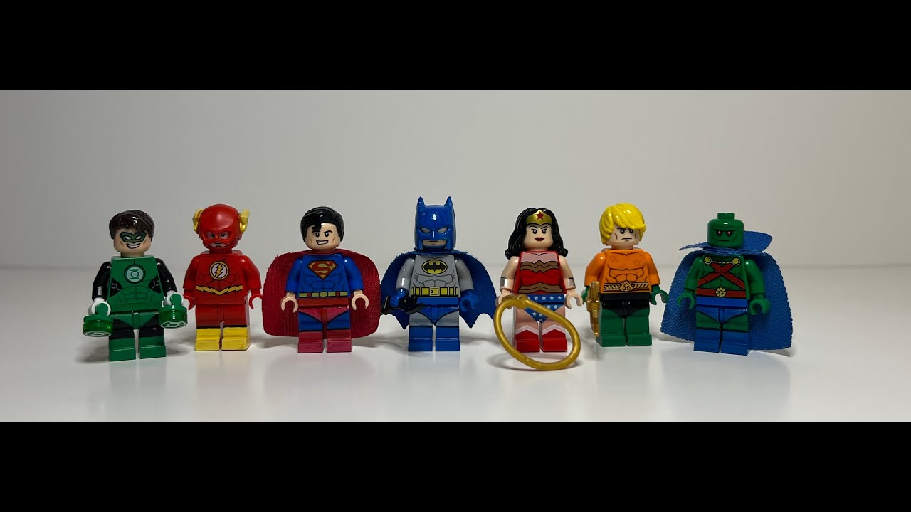 Lego Custom Justice League Minifigure Showcase