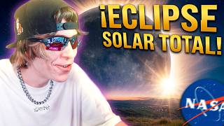 RUBIUS REACTS to the TOTAL SOLAR ECLIPSE | Best Moments