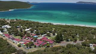 BIG4 Emu Beach Holiday Park & Beach by drone