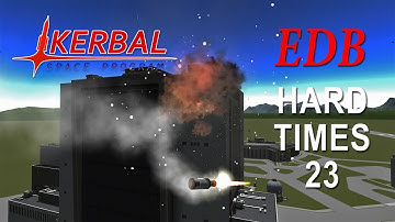 Kerbal Space Program (0.90 Stock Career) - Hard Times 23 - Jool Station (or Ship)