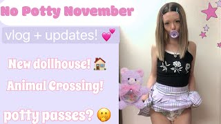 No Potty November Vlog 2! 💖