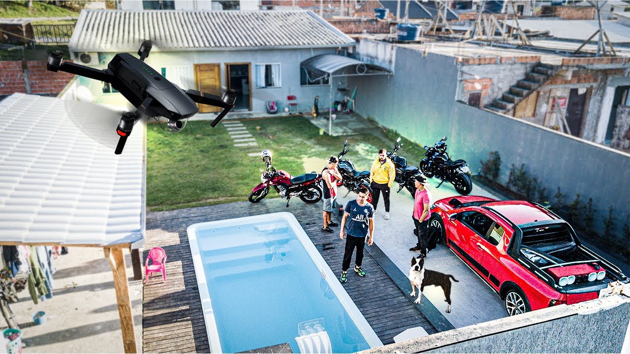 ESPIONAMOS A CASA DO AGIOTA COM O DRONE