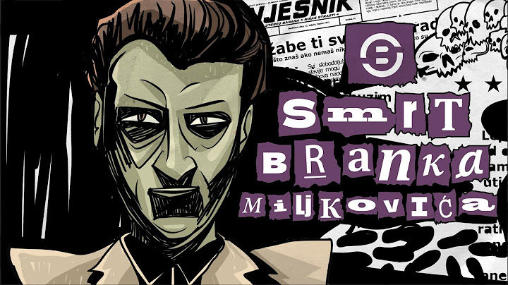 Stereo Banana - Smrt Branka Miljkovića