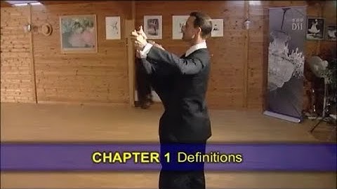 Advanced Ballroom Figures (1/10) | Definitions