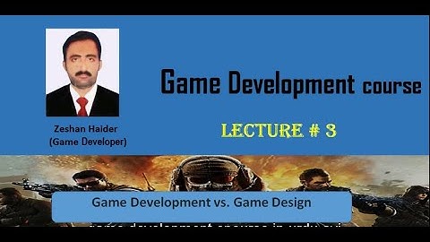 game development course in Urdu lecture 3 | unity in Urdu