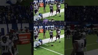 I end the game with an interception by Julian Blackmon #ski_wii_hennessy #Twitch #God #Madden25 #Col