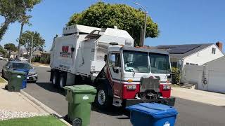 Universal Waste Systems CNG Peterbilt 320 Heil Python 330