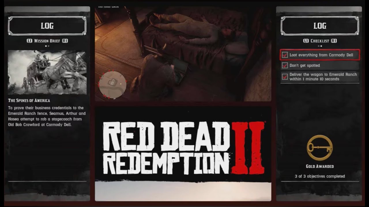 Red Dead Redemption 2 : Gold Medal : The Spines of America Story ...