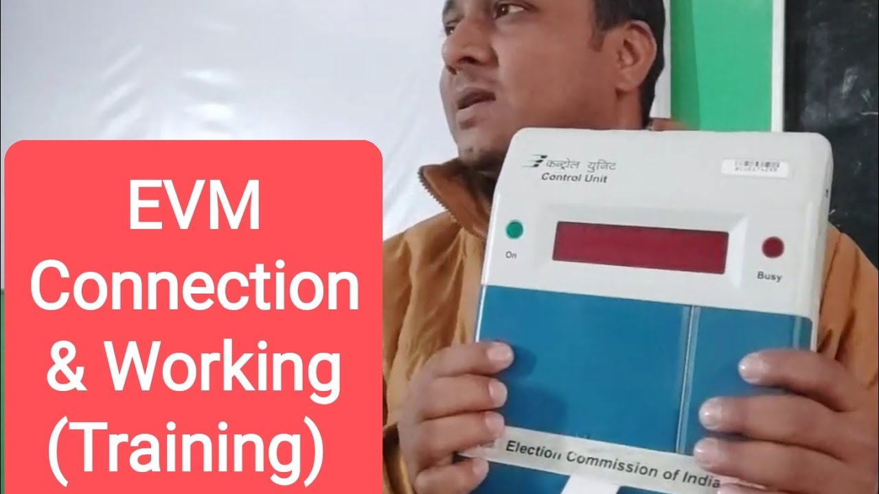 EVM Connection & Working l CU l BU l VVPAT l Training l ECI l SkyGyan