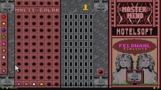 ATARI ST Mastermind MASTER MIND In GFA Basic ~ Original full version Harald Breitmaier FROM 1989 msa