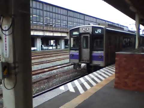 東北本線　北上駅　入線〜発車メロディ
