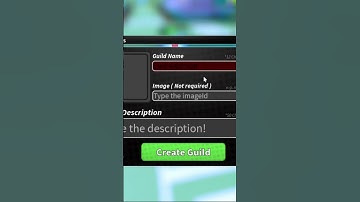 How to Create a Guild in Arise Crossover #roblox #shortvideo