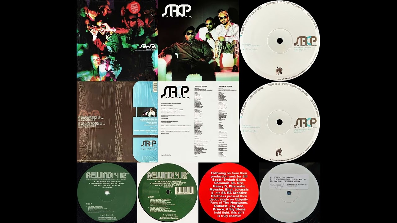 V/A – SAMPLER (Ubiquity) (Rewind! 4 12" / Sa-Ra Creative Partners – Double Dutch / Death Of A Star)