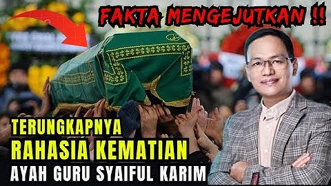 TERUNGKAPNYA RAHASIA KEMATIAN #syaifulkarim #ngajitauhid #makrifat #ngajiroso #dzikir