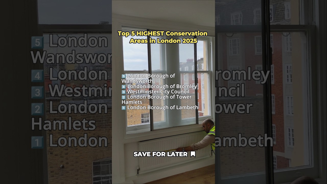 Top 5 Highest Conservation Areas in London 2025! 
