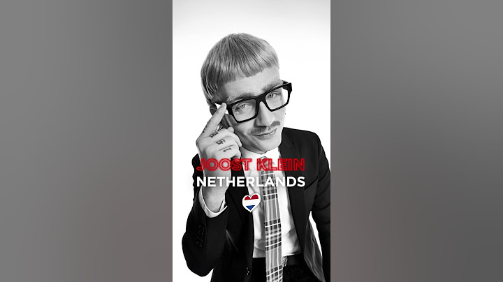 Joost Klein will represent the Netherlands at #Eurovision2024 🇳🇱🇸🇪 Find out more at Eurovision.tv