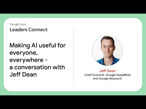 Making AI useful for everyone, everywhere - a conversation with Jeff Dean Episode cover