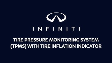 2026 INFINITI QX80 - Tire Pressure Monitoring System (TPMS) with Tire Inflation Indicator