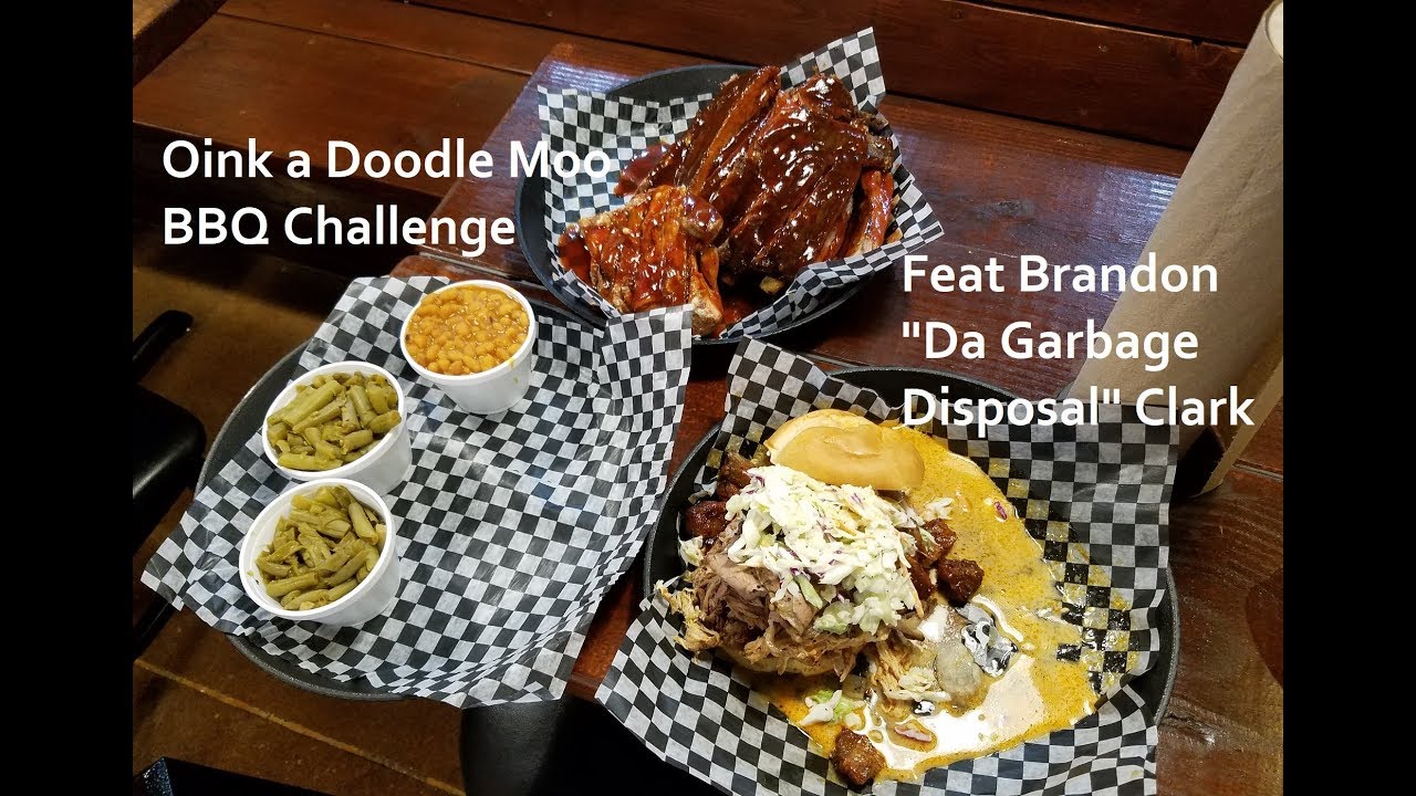Huge BBQ Challenge w/ Da Garbage Disposal YouTube