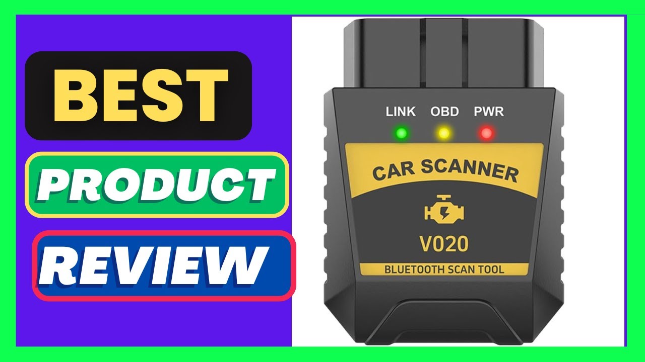 ZIMISI OBD2 Scanner Reader, Car Code Reader Connect to Phone,
