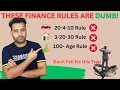 THESE PERSONAL FINANCE RULES ARE DUMB | Don't Follow These Finance Rules