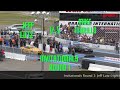 Street outlaws No prep kings Brainerd international Raceway Jeff Lutz Vs Mike Murillo
