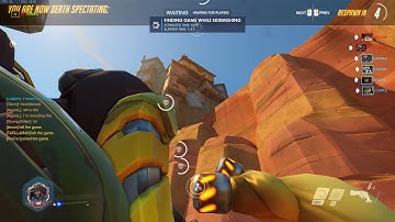 I think I found a bug in Overwatch