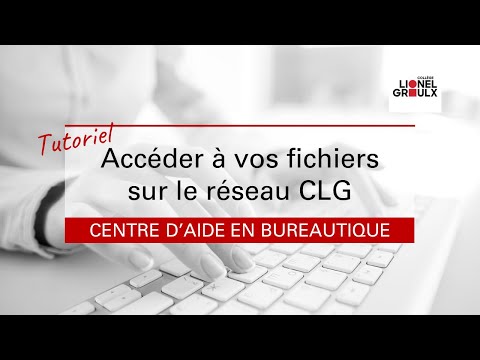 Tutoriel - Accéder à vos fichiers à l'aide du portail CLG