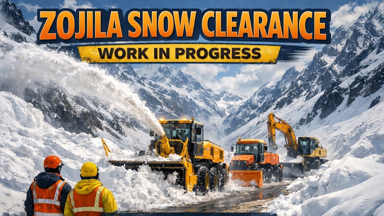 Zojila pass 28/01/2026 work in progress 
