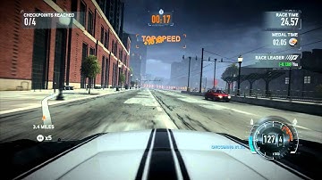 NFS The Run Platinum Medal 2:00.33 "Urban Muscle" Coastal Rush Challenge El Camino & Mustang 302