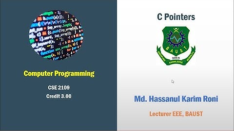 Pointer: C programming Bangla Tutorial || Questions and Answer Discussion || Solved Problems