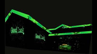 St Patrick's Day : Projection Mapping Using Luxedo Projector
