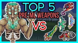 How To Defeat Moon Lord for the First Time (Master Mode) | Terraria 1.4.2 TOP 5 Pre-ML Weapons