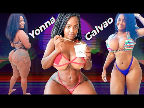 Busty Micro Bikini & Lingerie Curvy Plus size Model - Yonna Galvao | Global Angels Inc.