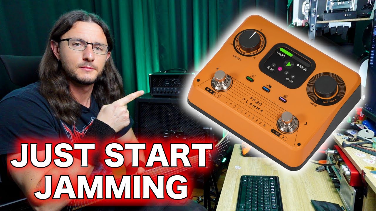 FLAMMA FF20 Лупер и педаль барабана