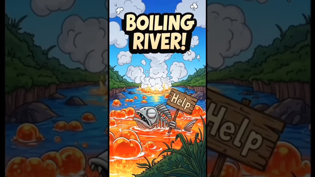 The River That Boils Alive 🌊🔥 | 