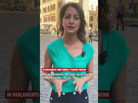 Video In parlamento sono tornati i franchi tiratori